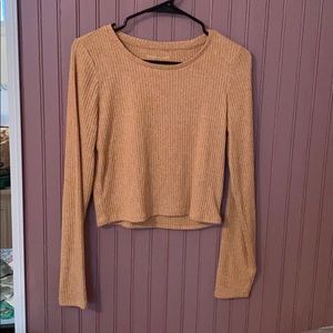 American Eagle yellow long sleeve